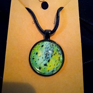 Handcrafted Glass Pendant Necklace